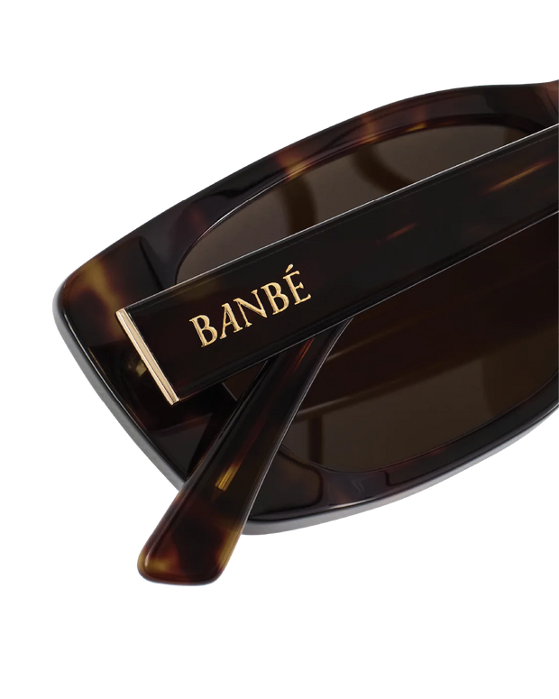 THE HEPBURN Havana Tort-Chocolate Sunglasses