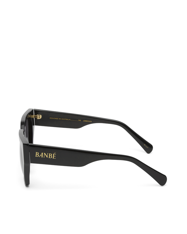 THE JAMMERSON Black-Ink Sunglasses