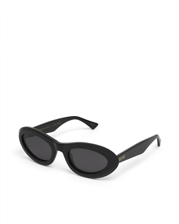 THE JASMINE Black-Jet Sunglasses