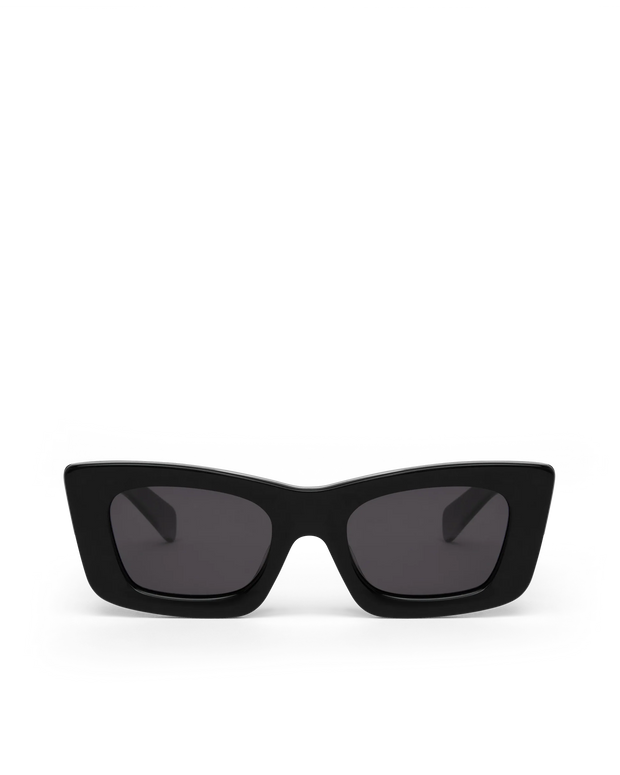 THE KAIA Black-Jet Sunglasses