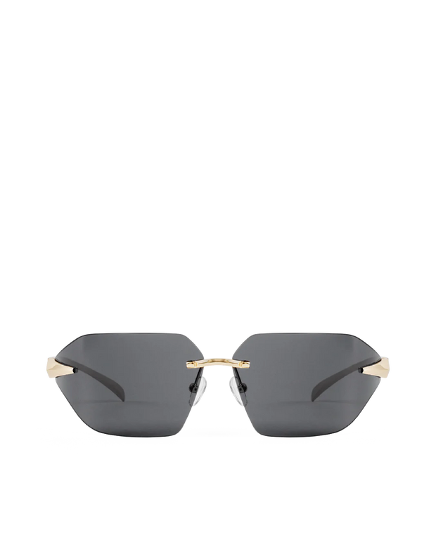 THE LAWRENCE Gold Ink Sunglasses