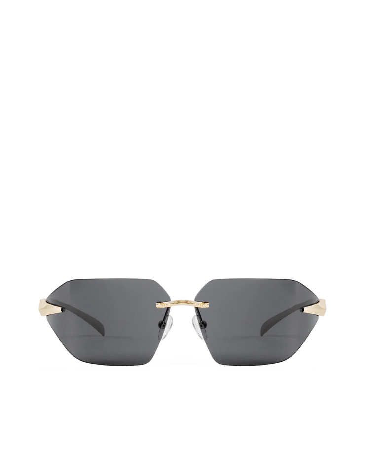 THE LAWRENCE Gold Ink Sunglasses