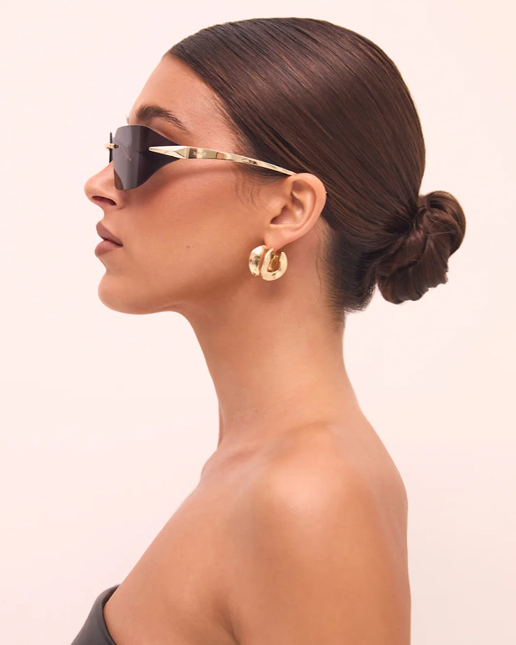 THE LAWRENCE Gold Ink Sunglasses