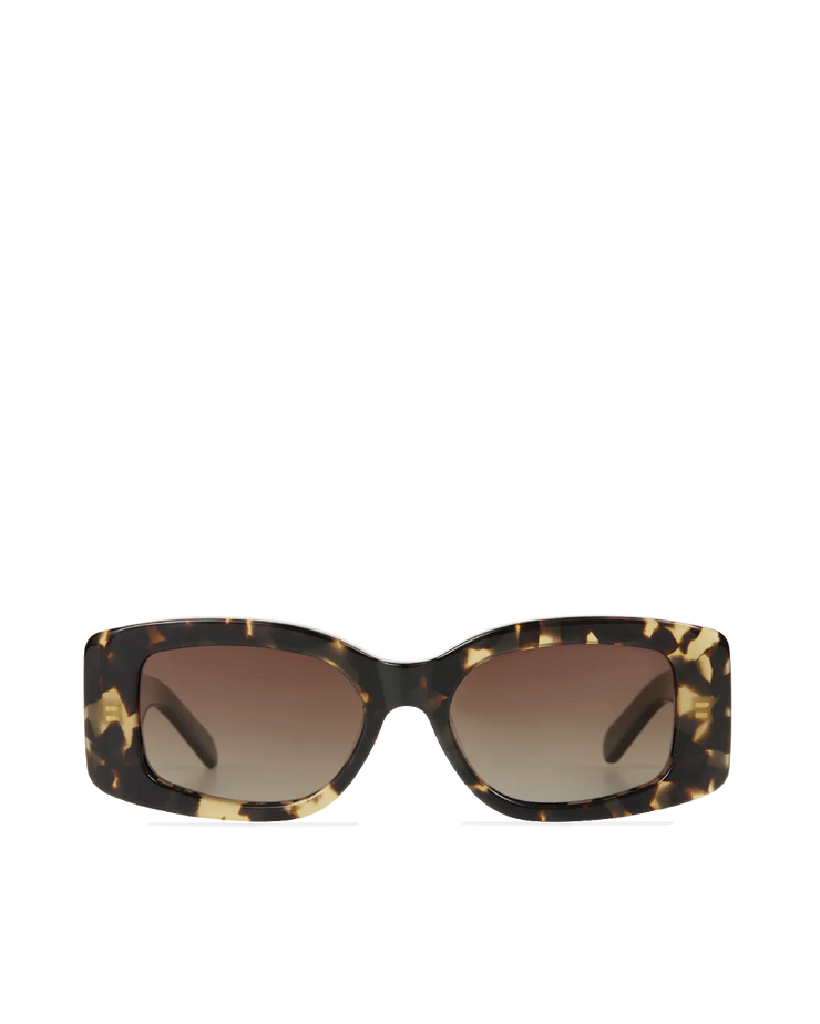 THE MARGOT Toffee Tort Black-Pecan Sunglasses
