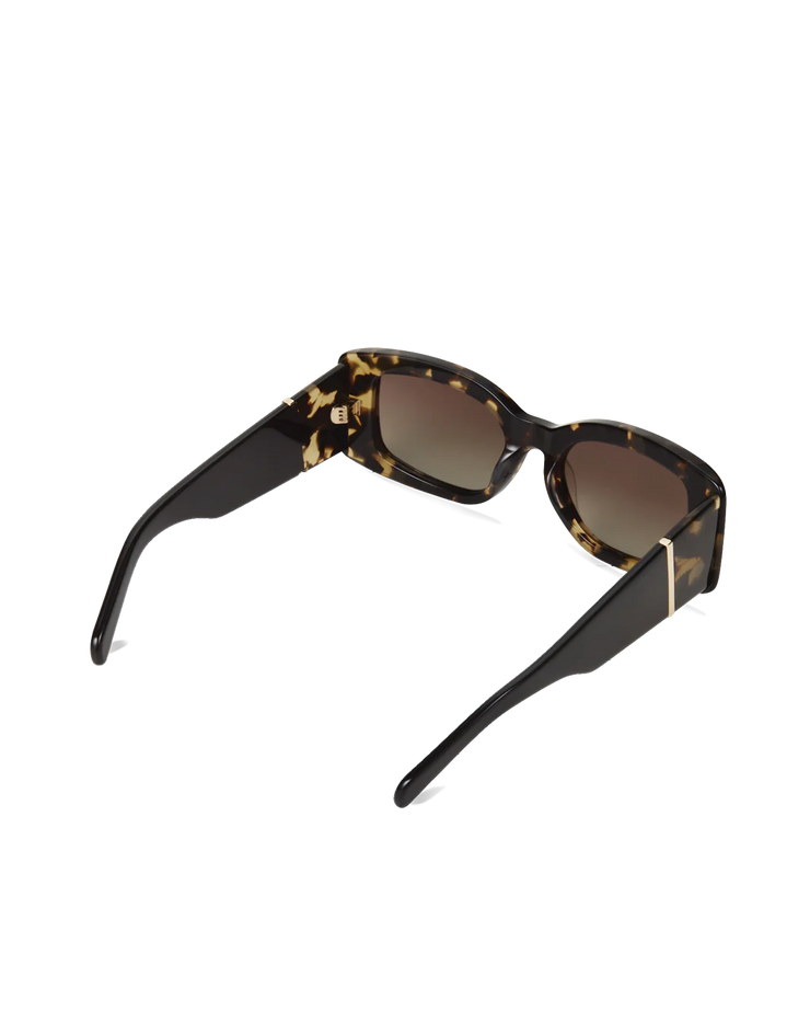 THE MARGOT Toffee Tort Black-Pecan Sunglasses