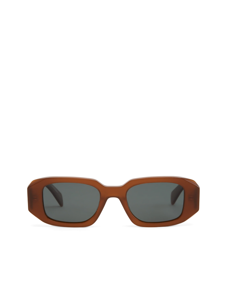THE NINA Cocoa-Green Sunglasses