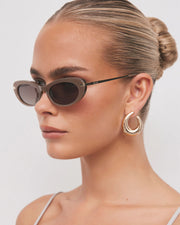 THE RAE - Taupe-Brown Sunglasses