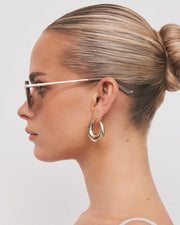 THE RAE - Taupe-Brown Sunglasses