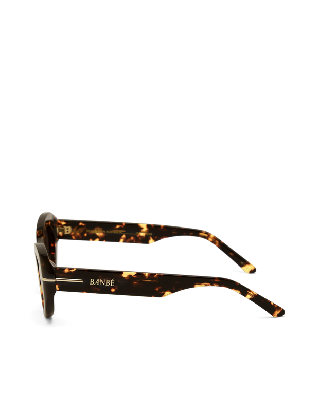 THE ROCHA Amber Tort-Auburn Sunglasses