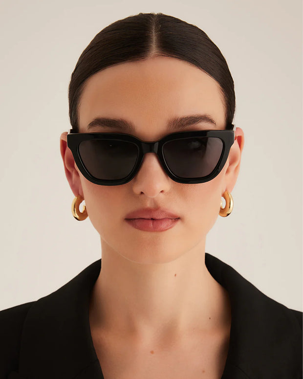 THE SCARLETTE - Black-Black Sunglasses