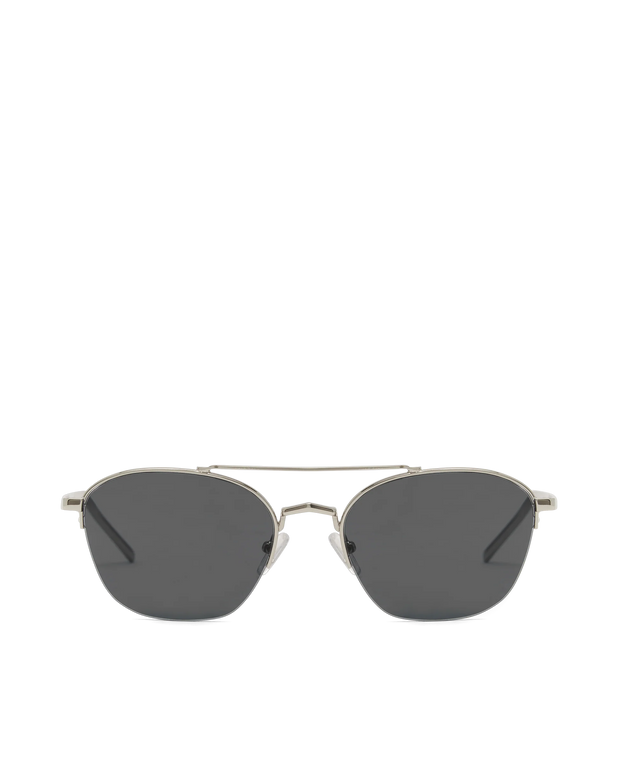 THE SHAYK Dark Silver-Ink Sunglasses