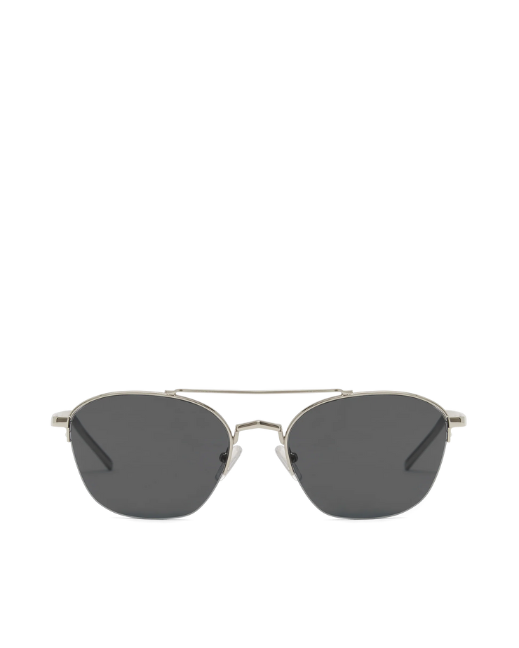 THE SHAYK Dark Silver-Ink Sunglasses