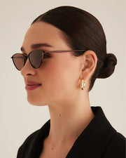 THE SYDNEY - Bronze-Dark Chocolate Sunglasses