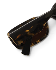 THE TASH Toffee Tort Black-Pecan Sunglasses