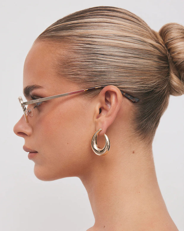 THE WINNIE - Gold Smoke-Fade Sunglasses