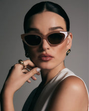 THE WINSLET - Opal Beige-Champagne Sunglasses