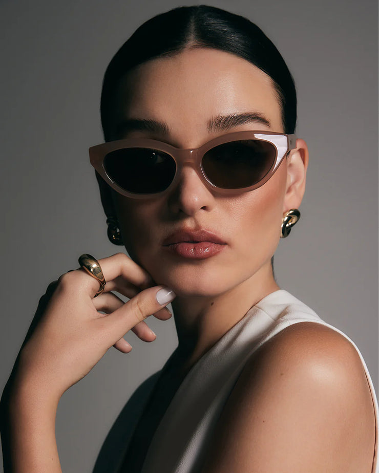 THE WINSLET - Opal Beige-Champagne Sunglasses
