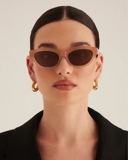 THE WINSLET - Opal Beige-Champagne Sunglasses