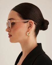 THE WINSLET - Opal Beige-Champagne Sunglasses