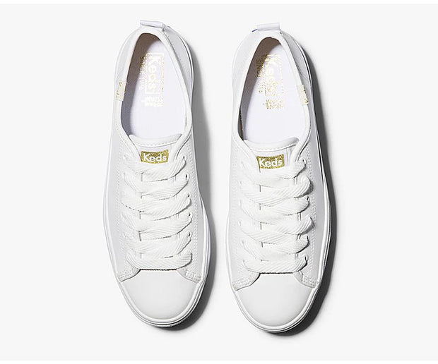 KEDS - Triple Up Leather - White