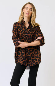 (PRE-ORDER) Tammy Shirt - Coco Leopard