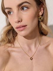 Tania Heart Necklace - 18K Gold Plated