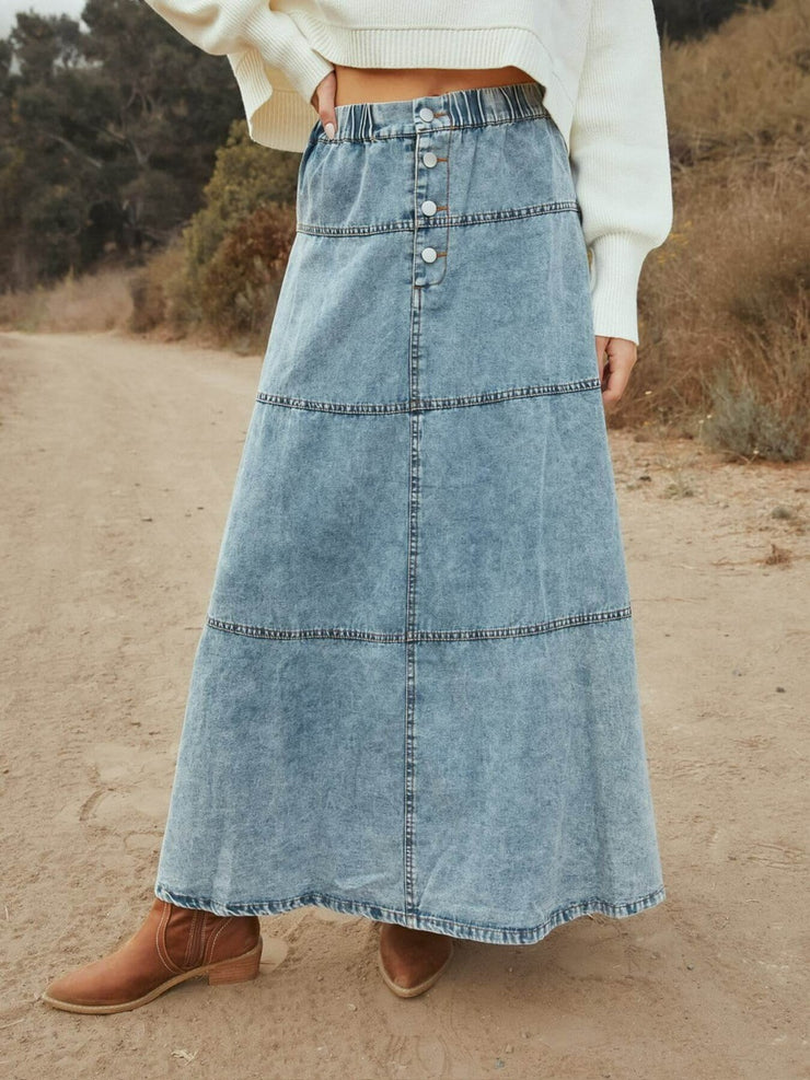 Taylor Denim Skirt