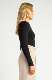 Teagan Knit Top - Black