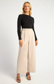 Teagan Knit Top - Black
