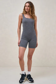 The Movement Romper - Charcoal