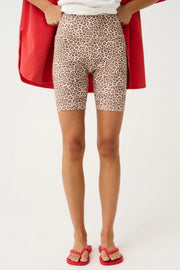 (PRE-ORDER) Tia Bike Short - Leopard