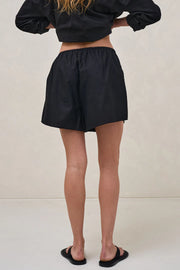 Timeless Linen Short - Black
