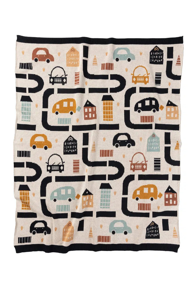 Transport Baby Blanket