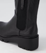 UNITA Leather Chelsea Boots - Black