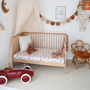 Fitted Cot Sheet - Vintage Cars