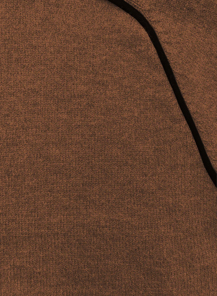 Esmaeé - Weekender Sweater - Nutmeg/Black
