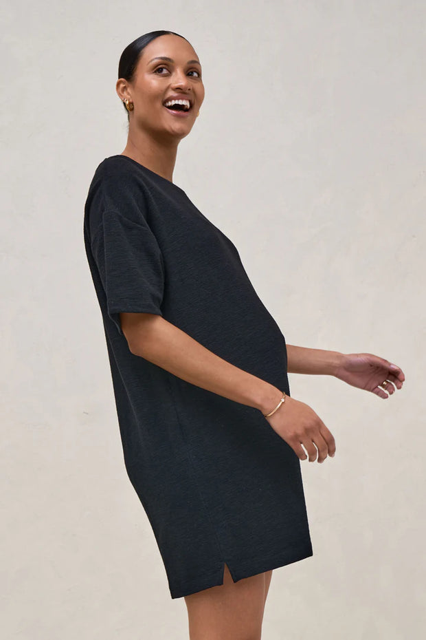 What's Next T-Shirt Dress - Black