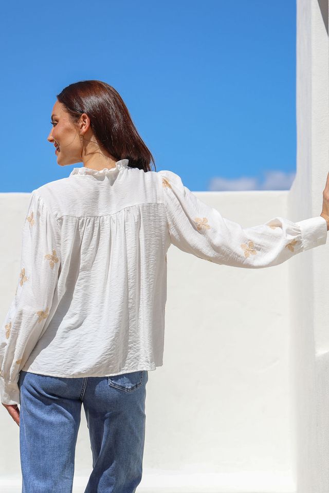 Florence Shirt -White