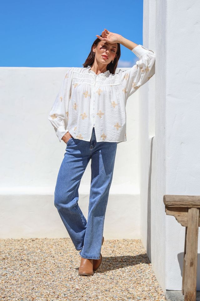 Florence Shirt -White