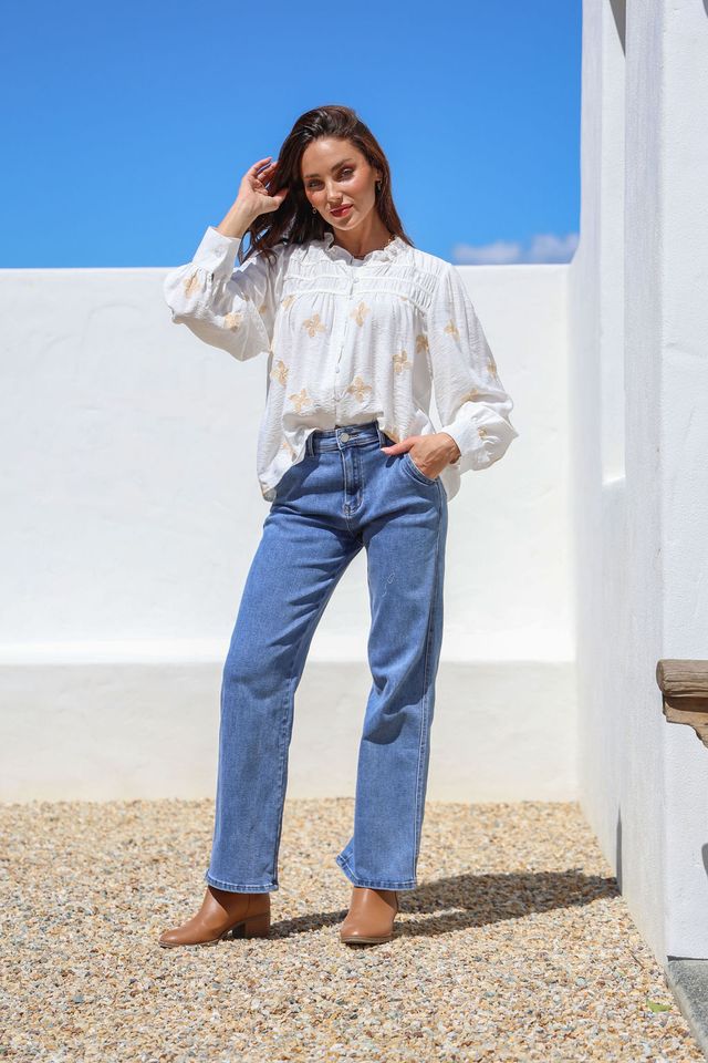 Florence Shirt -White