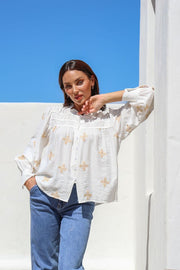 Florence Shirt -White