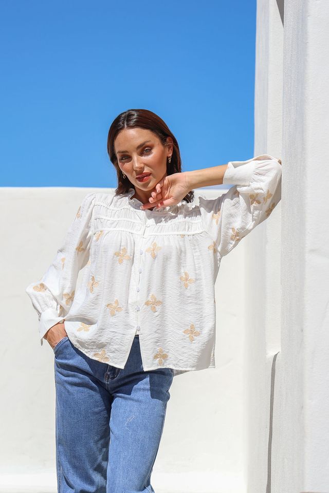 Florence Shirt -White