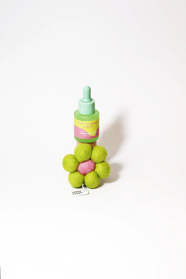 Felt Air Freshener - Wild Frangipani & Rose