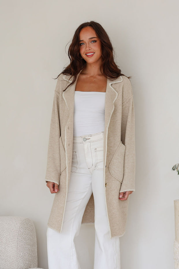 Wilder Cardigan - Latte