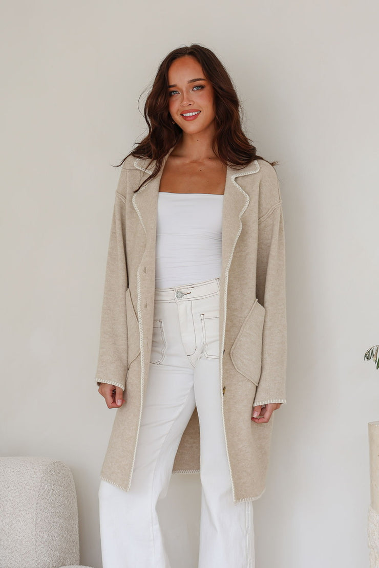 Wilder Cardigan - Latte