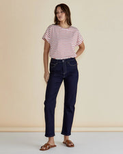 Willa Tee - Red Stripe