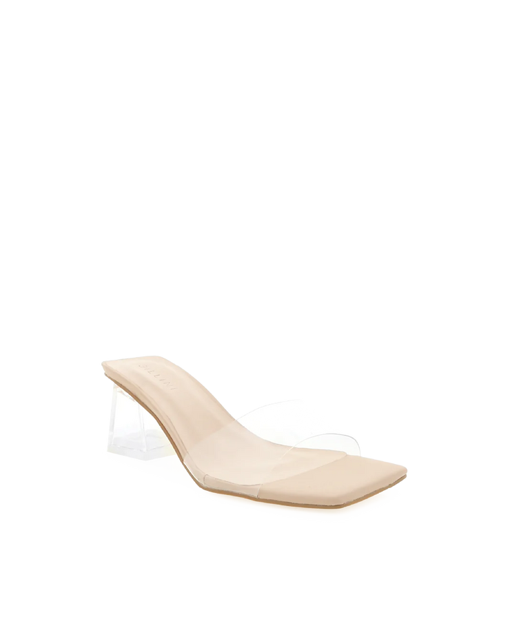 XAVA Heels - Nude Clear