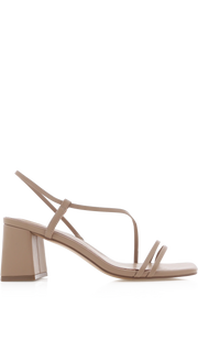 YELDA Block Heels - Light Cashew