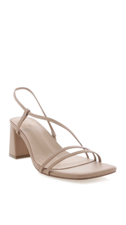 YELDA Block Heels - Light Cashew