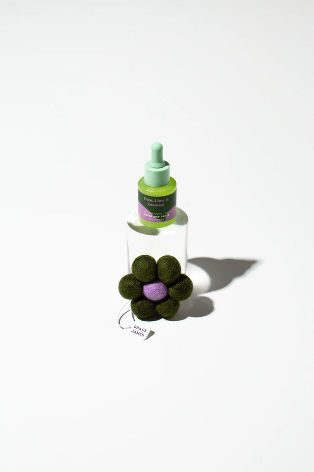 Felt Air Freshener - Yuzu Lime & Coconut